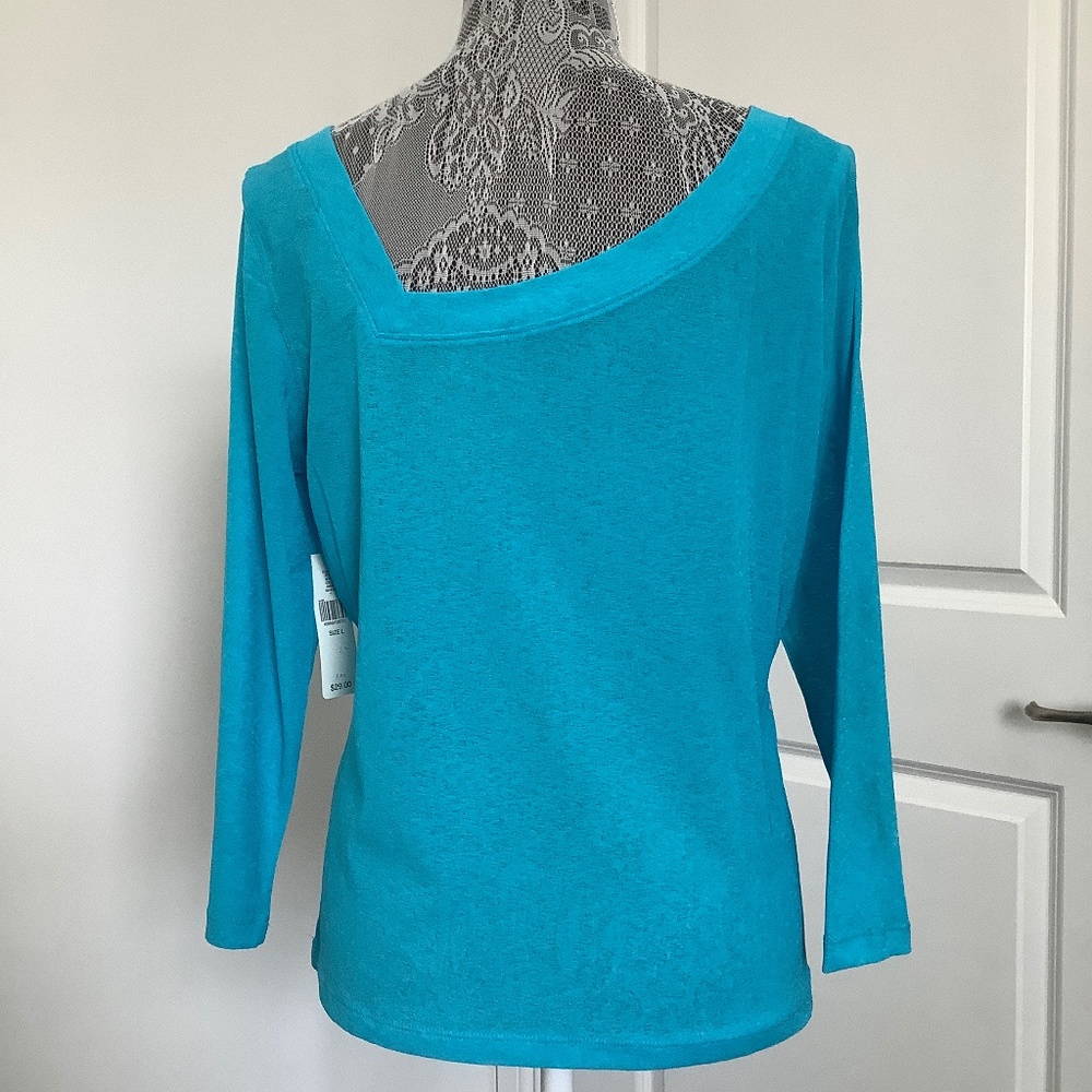 i.e. relaxed Women's Blouse, NWT, Size L - Picture 5 of 7